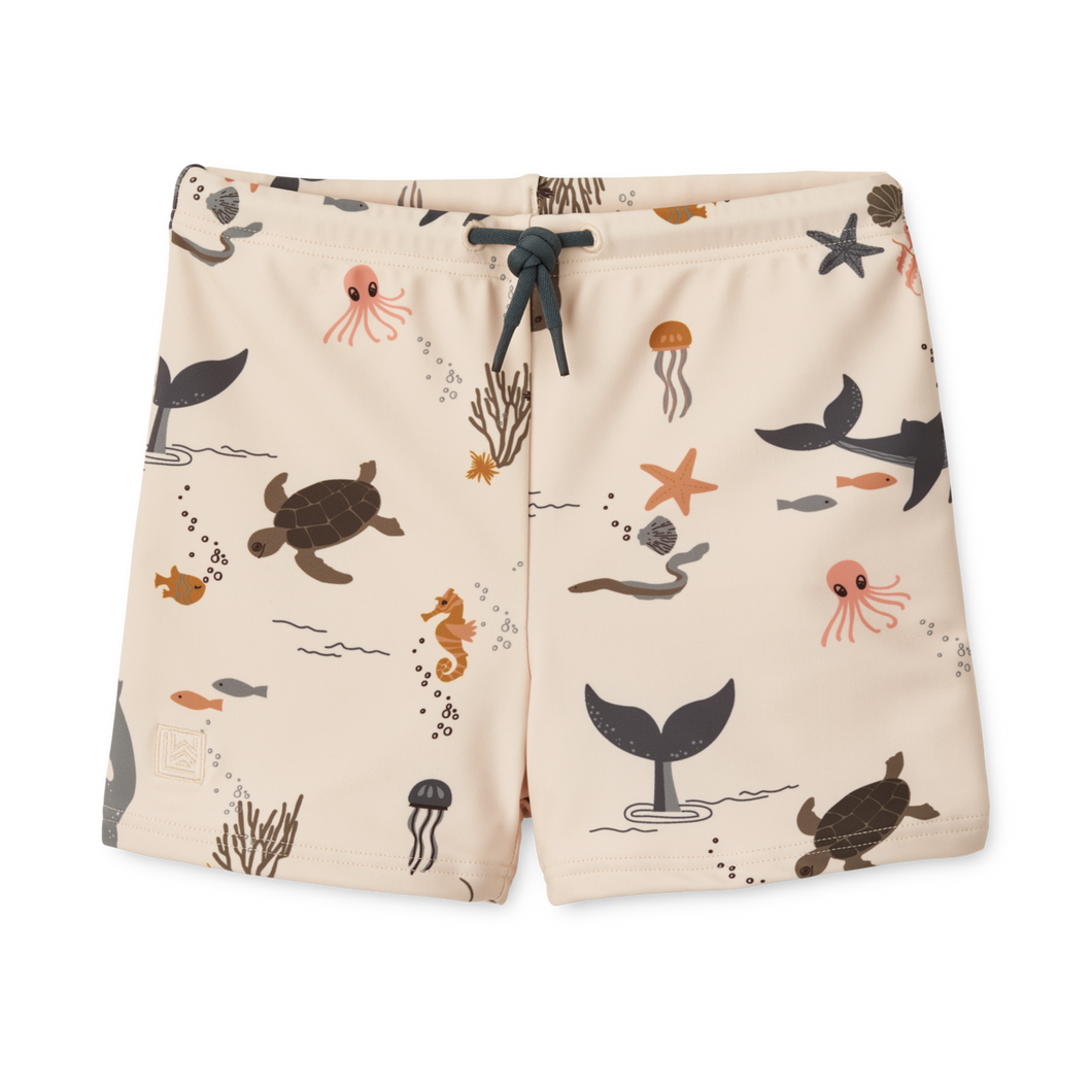 LIEWOOD - Otto Printed Swim Pants (Sea Creature) 1.5Y