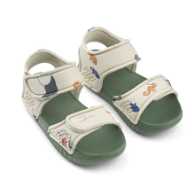 Load image into Gallery viewer, LIEWOOD - Blumer Printed Sandals (Sea Creature/Sandy)
