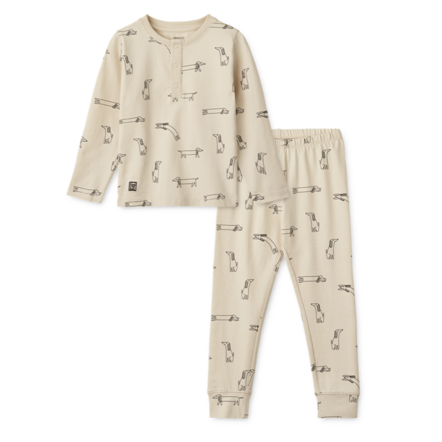 LIEWOOD - Wilhem Printed Pyjamas Set (Dogs)