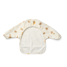 Load image into Gallery viewer, LIEWOOD - Merle Cape Bib (Elephant / Creme de la creme)
