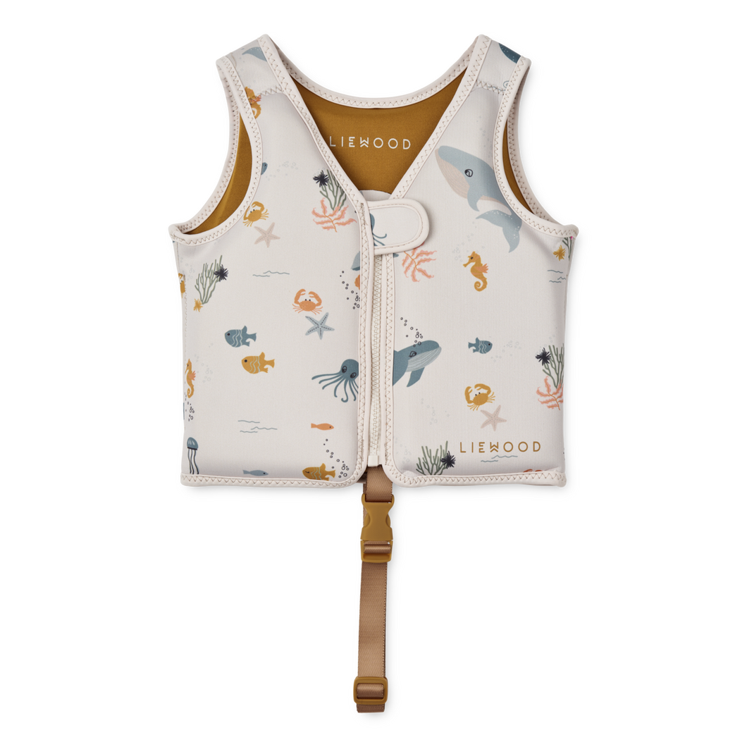 Liewood - Dove Swim Vest (Sea Creature/Sandy)