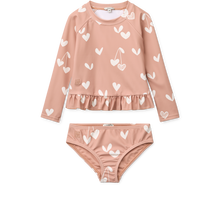 將圖片載入圖庫檢視器 Liewood - Dagny Swim Set (Sweethearts / Pale tuscany)
