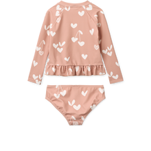 將圖片載入圖庫檢視器 Liewood - Dagny Swim Set (Sweethearts / Pale tuscany)
