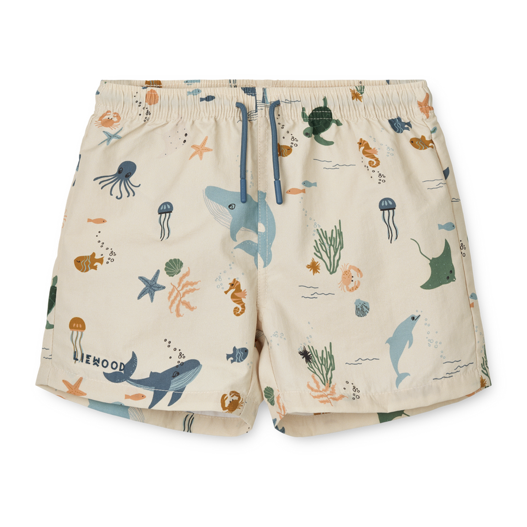 LIEWOOD - Aiden Printed Board Shorts (Sea Creature)