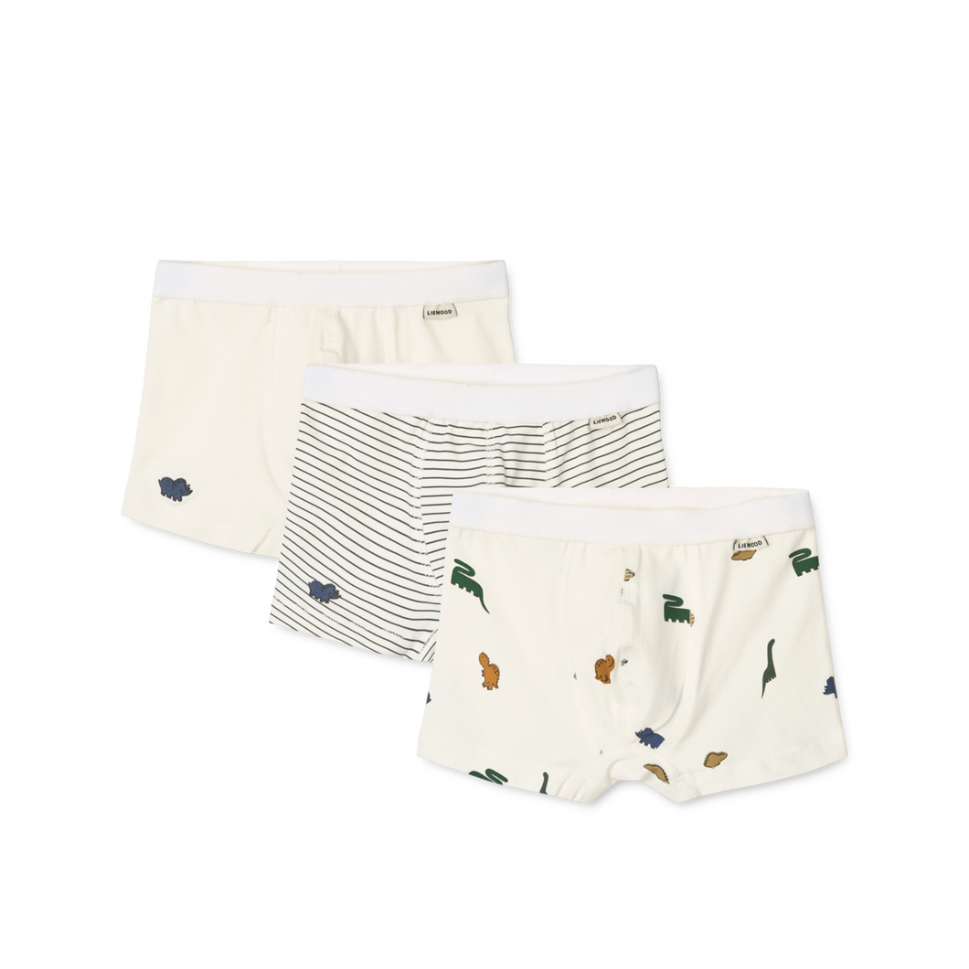 LIEWOOD - Marvin Boxers 3-Pack (Dinosaur)