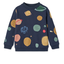 Load image into Gallery viewer, LIEWOOD - Thora Printed Sweatshirt (Universe / Classic Navy)
