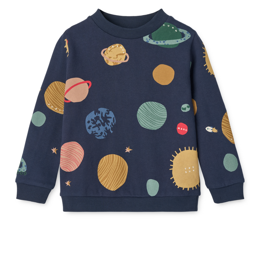 LIEWOOD - Thora Printed Sweatshirt (Universe / Classic Navy)