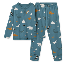 Load image into Gallery viewer, LIEWOOD - Wilhelm Printed Pyjamas Set (Arctic Sea)
