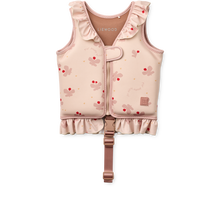 Load image into Gallery viewer, Liewood - Dove Swim Vest w Frill (Butterfly / Apple blossom)
