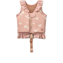 Load image into Gallery viewer, Liewood - Dove Swim Vest w Frill (Sweethearts / Pale tuscany)
