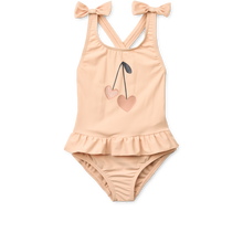 Load image into Gallery viewer, Liewood - Amara Swimsuit w Bow (Apple blossom)
