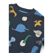 Load image into Gallery viewer, LIEWOOD - Ridley Printed Sweatshirt (Dino roar / Classic navy)
