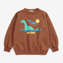Load image into Gallery viewer, [預購] Bobo Choses - Lake Monster Sweatshirt (Brown) 2-3Y
