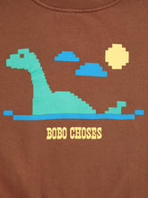 Load image into Gallery viewer, [預購] Bobo Choses - Lake Monster Sweatshirt (Brown) 2-3Y
