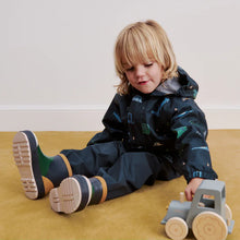 Load image into Gallery viewer, LIEWOOD - Pedia Rainwear Set (Cars/Classic Navy)
