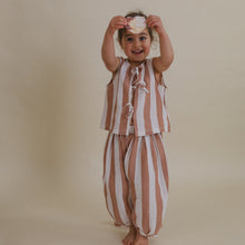 Load image into Gallery viewer, Organic Zoo - Sienna Stripes Resort Top
