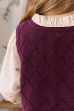 Load image into Gallery viewer, [預購] Jamie Kay - Lilah Knitted Vest - Fig
