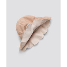 將圖片載入圖庫檢視器 Little Cotton Clothes - Scalloped Hat Shell/Powder (1-2Y)
