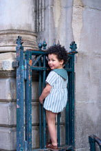 Load image into Gallery viewer, [預購] Maison Marelle - Romper ROI - Forest Green Stripes
