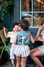 Load image into Gallery viewer, [預購] Maison Marelle - Bloomer Straps TERNES -wide green stripes
