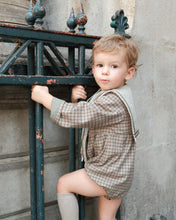 Load image into Gallery viewer, [預購] Maison Marelle - Romper Mazet Beige Tartan
