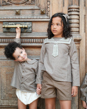 Load image into Gallery viewer, [預購] Maison Marelle - Shirt Monceau Olive Check
