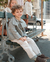 將圖片載入圖庫檢視器 [預購] Maison Marelle - Shirt Grenelle Sauge Linen
