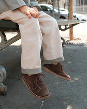 將圖片載入圖庫檢視器 [預購] Maison Marelle - Pants Lebon Velvet Beige / Sauge Linen
