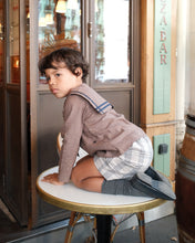 Load image into Gallery viewer, [預購] Maison Marelle - Blouse Chaptal Brown Houndsthooth

