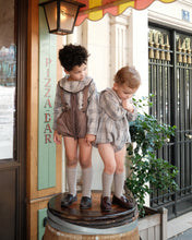 Load image into Gallery viewer, [預購] Maison Marelle - Bloomer Straps Ternes Brown Houndstooth
