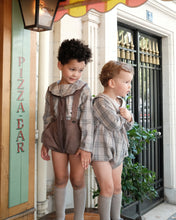 Load image into Gallery viewer, [預購] Maison Marelle - Bloomer Straps Ternes Brown Houndstooth

