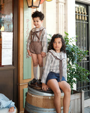 Load image into Gallery viewer, [預購] Maison Marelle - Bloomer Straps Ternes Brown Houndstooth
