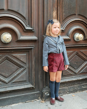 Load image into Gallery viewer, [預購] Maison Marelle - Blouse Chaptal Blue&amp;Ecru Check

