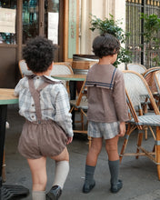 Load image into Gallery viewer, [預購] Maison Marelle - Blouse Chaptal Brown Houndsthooth
