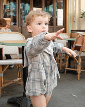 Load image into Gallery viewer, [預購] Maison Marelle - Romper Mazet Beige Tartan
