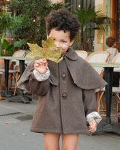Load image into Gallery viewer, [預購] Maison Marelle - 可拆式披肩羊毛 Sherlock 風衣 (Brown Wool)
