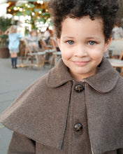 Load image into Gallery viewer, [預購] Maison Marelle - 可拆式披肩羊毛 Sherlock 風衣 (Brown Wool)
