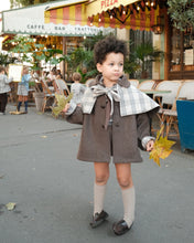 Load image into Gallery viewer, [預購] Maison Marelle - 可反穿披肩羊毛 Sherlock 風衣 (Brown Wool)
