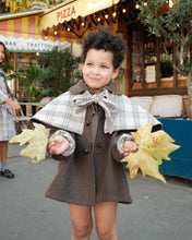 Load image into Gallery viewer, [預購] Maison Marelle - 可反穿披肩羊毛 Sherlock 風衣 (Brown Wool)
