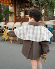 Load image into Gallery viewer, [預購] Maison Marelle - 可反穿披肩羊毛 Sherlock 風衣 (Brown Wool)
