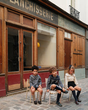 Load image into Gallery viewer, [預購] Maison Marelle - Blouse Chaptal Blue&amp;Ecru Check
