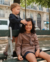 Load image into Gallery viewer, [預購] Maison Marelle - Romper Roi Velvet Navy
