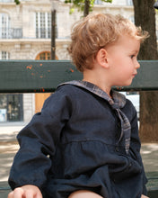 Load image into Gallery viewer, [預購] Maison Marelle - Romper Roi Velvet Navy
