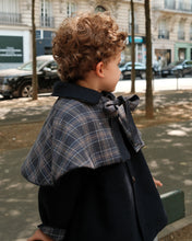 Load image into Gallery viewer, [預購] Maison Marelle - 可反穿披肩羊毛 Darcy 風衣 (Blue Wool)
