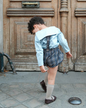 Load image into Gallery viewer, [預購] Maison Marelle - Bloomer Straps Ternes Blue Tartan
