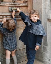 Load image into Gallery viewer, [預購] Maison Marelle - Romper Lota Blue Tartan

