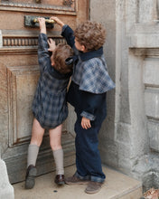Load image into Gallery viewer, [預購] Maison Marelle - Romper Lota Blue Tartan
