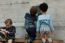 Load image into Gallery viewer, [預購] Maison Marelle - Romper Bac Blue Tartan
