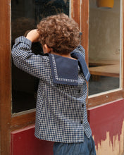 Load image into Gallery viewer, [預購] Maison Marelle - Blouse Choisy Blue&amp;Ecru Check
