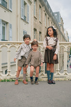 Load image into Gallery viewer, [預購] Maison Marelle - Shirt DUC - Velvet Beige &amp; Brown
